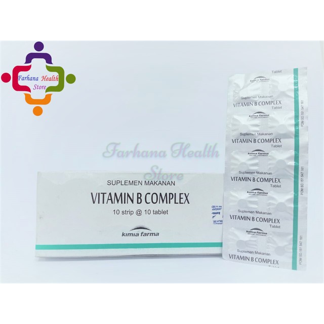 Original Vitamin B Complex Strip Kimia Farma