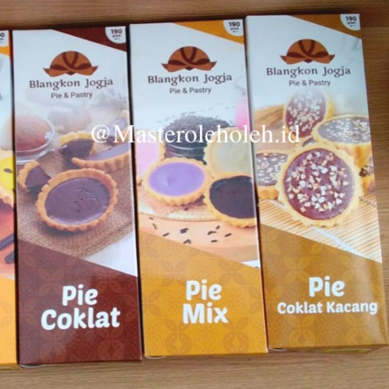 Pie Susu Blangkon Jogja Isi 7 Pie Jogja Pie Susu Jogja Pie Blangkon