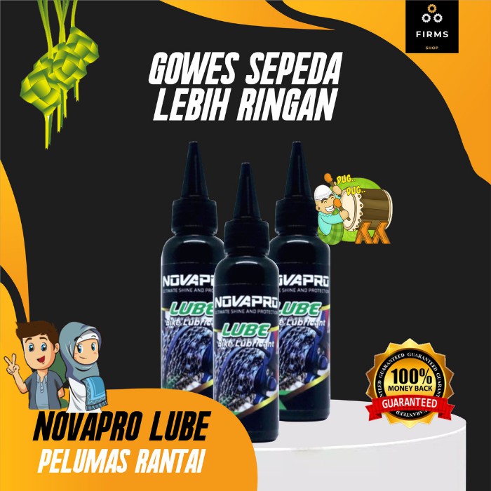 Pelumas / Pembersih Rantai Sepeda Novapro Lube Murah
