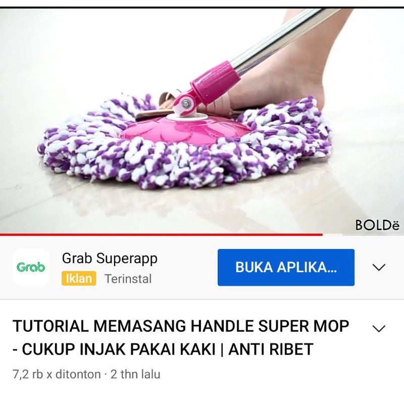 Kepala piringan Super MOP Original BOLDe