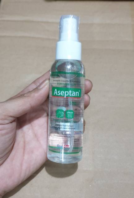 ASEPTAN ANTISEPTIK SPRAY 100ml/ ANTI BAKTERI 99.9%