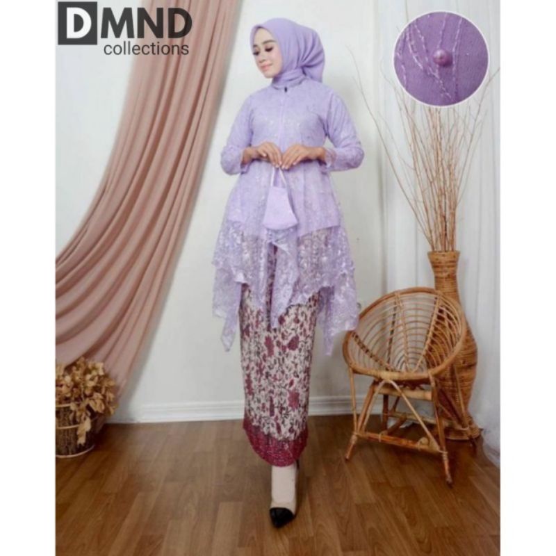 KEBAYA BROKAT MODERN - KEBAYA TUNIK TILLE CANTIK - TUNIK MAURI - TUNIK AZALEA - TUNIK KEKINIAN - DFS