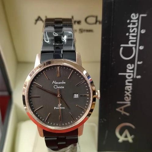 Jam Tangan Wanita Original Alexandre Christie ACF 1007 LD Solid barang ada