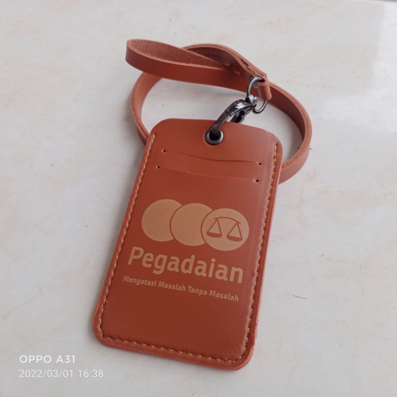 

holder id card / name tag pegadaian