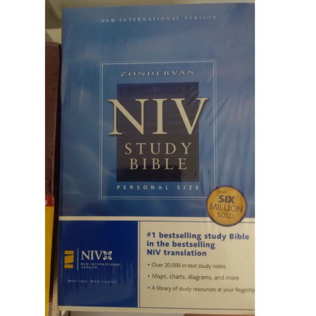 NIV Study Bible by Zondervan
