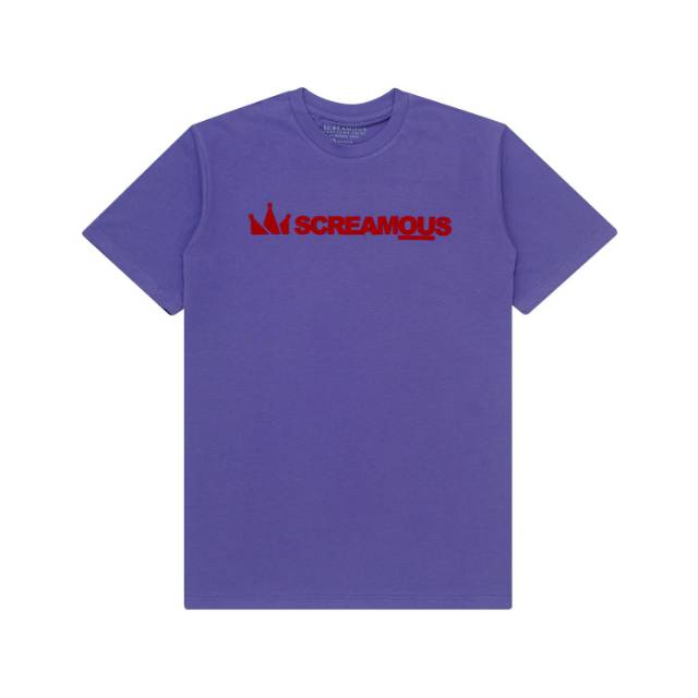 Screamous KAOS LEGEND FLOCK RED ON PURPLE Original
