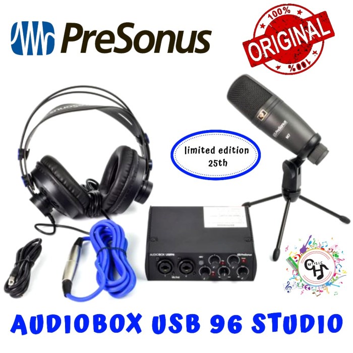 presonus audiobox 96 studio