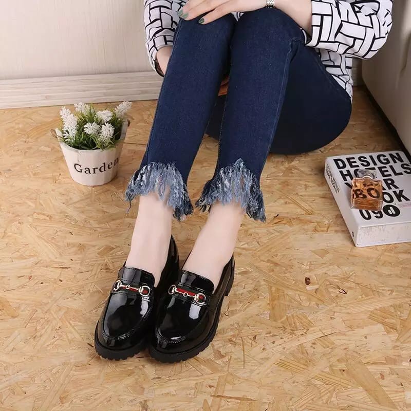 SEPATU EURO LOAFERS / SEPATU WANITA TERBARU BEST SELLER RS 271