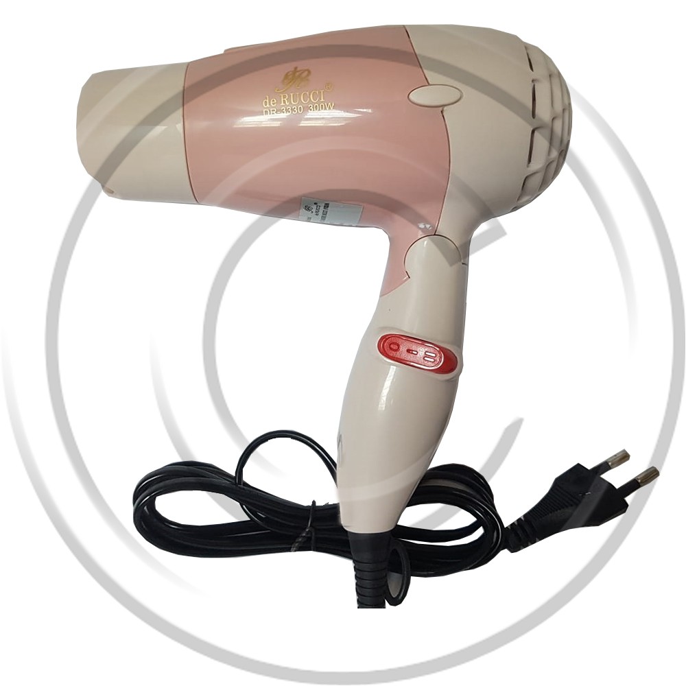 DE RUCCI / HD-DR-3330 / Hairdryer / Pengering Rambut Mini / Hair dryer / Termurah / Berkualitas / Best Seller Proffesional