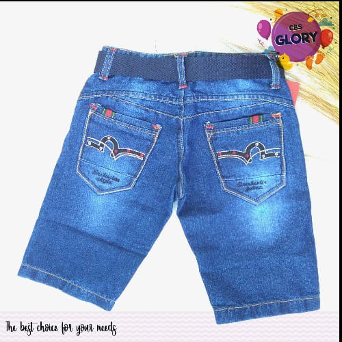 Celana Pendek 3/4 Anak Cowok/For Kids/Bahan Cotton/Trendy/Semi Jeans
