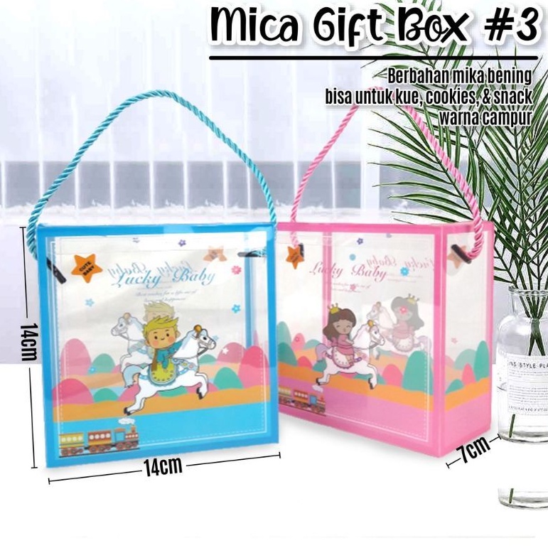 

kotak box transparan baby boy n girl lucu/cake candy hampers box hadiah pesta ulang tahun souvenir hampers