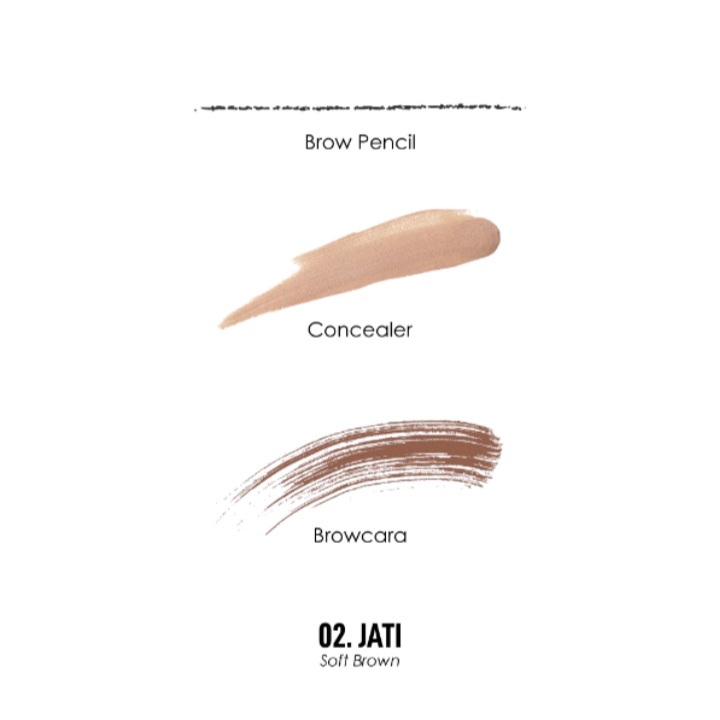 SADA Perfect Telu Browliner / Eyebrow Liner SADA / Pensil Alis Sada