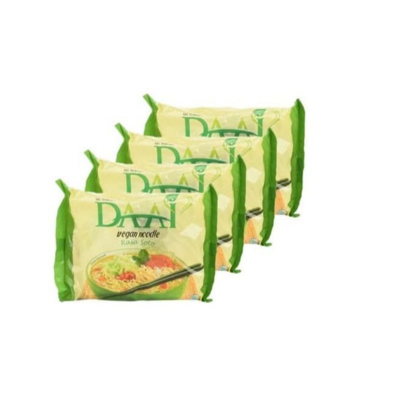 

Mie Vegan DAAI isi 5 bungkus| Mie instant vegetarian