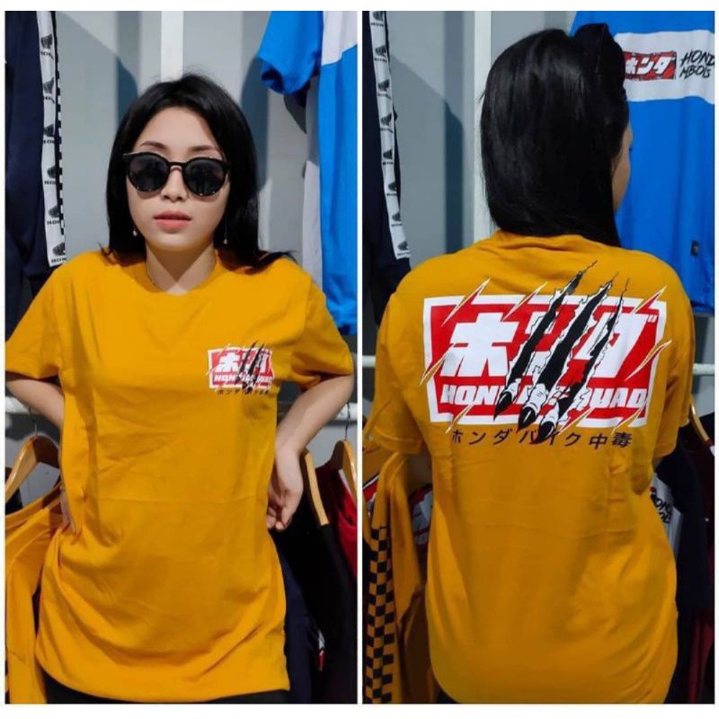 KAOS VIRAL HONDA SQUAD RACING pendek