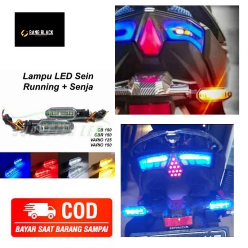 Lampu led sein running senja CB150 CBR 150 VARIO125 VARIO 150