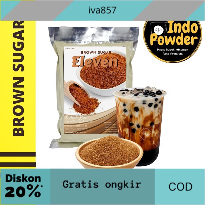 

PROMO BROWN SUGAR 1Kg - Bubuk BROWN SUGAR 1Kg - BROWN SUGAR GRATIS ONGKIR