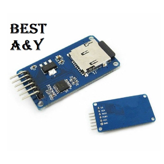 Micro SD Card Mini TF Card Reader Writer Arduino Modul SPI Interface