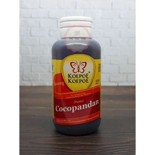 koepoe pasta cocopandan 60ml /pasta cocopandan /pasta koepoe - koepoe /perasa pewarna cocopandan