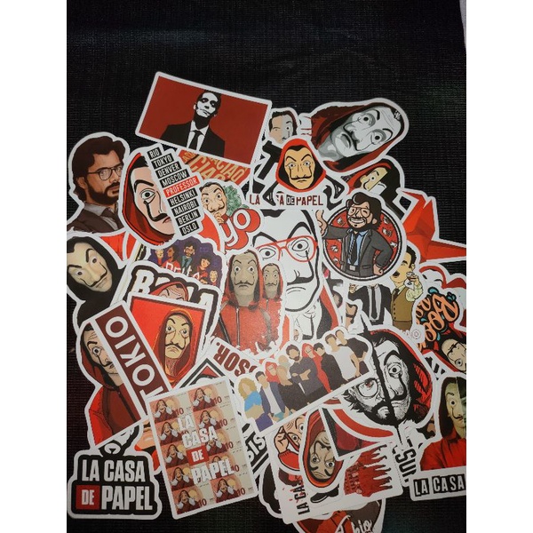 

Stiker Aesthetic Tokoh Money Heist