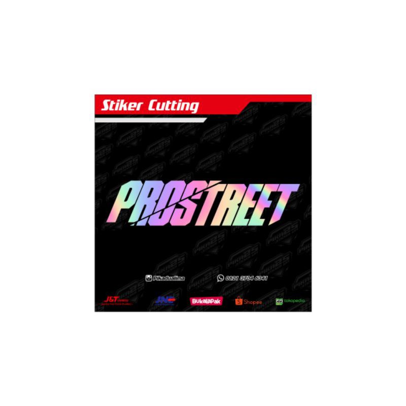 

Cutting Stiker ProStreet Hologram