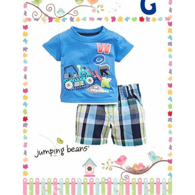 Setelan Anak Laki laki Jumping Beans