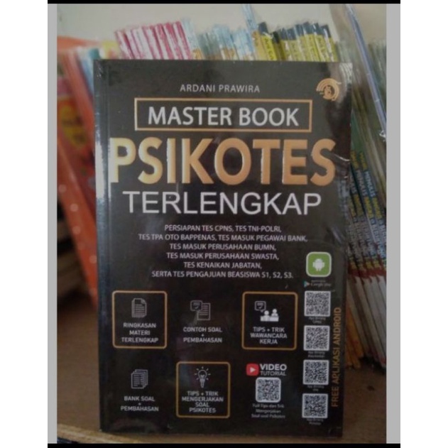 Master Book Psikotes Terlengkap ( Buku Psikotes Terlengkap) FREE KUAS KOMPUTER