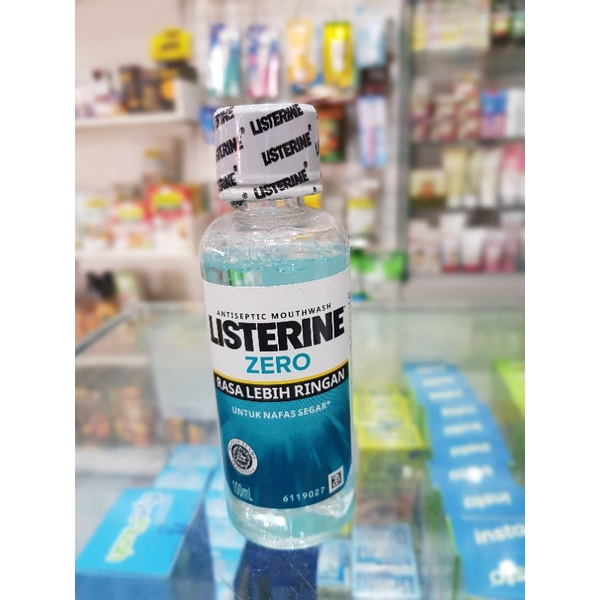 Listerine Zero 100ml/ Larutan Kumur/ Bau Mulut