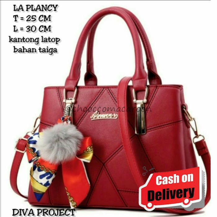 Tas Kerja Coach Totebag Besar Muat Banyak  Batam Branded Ar SG902 La Plancy Bag Tas.Wanita Mur