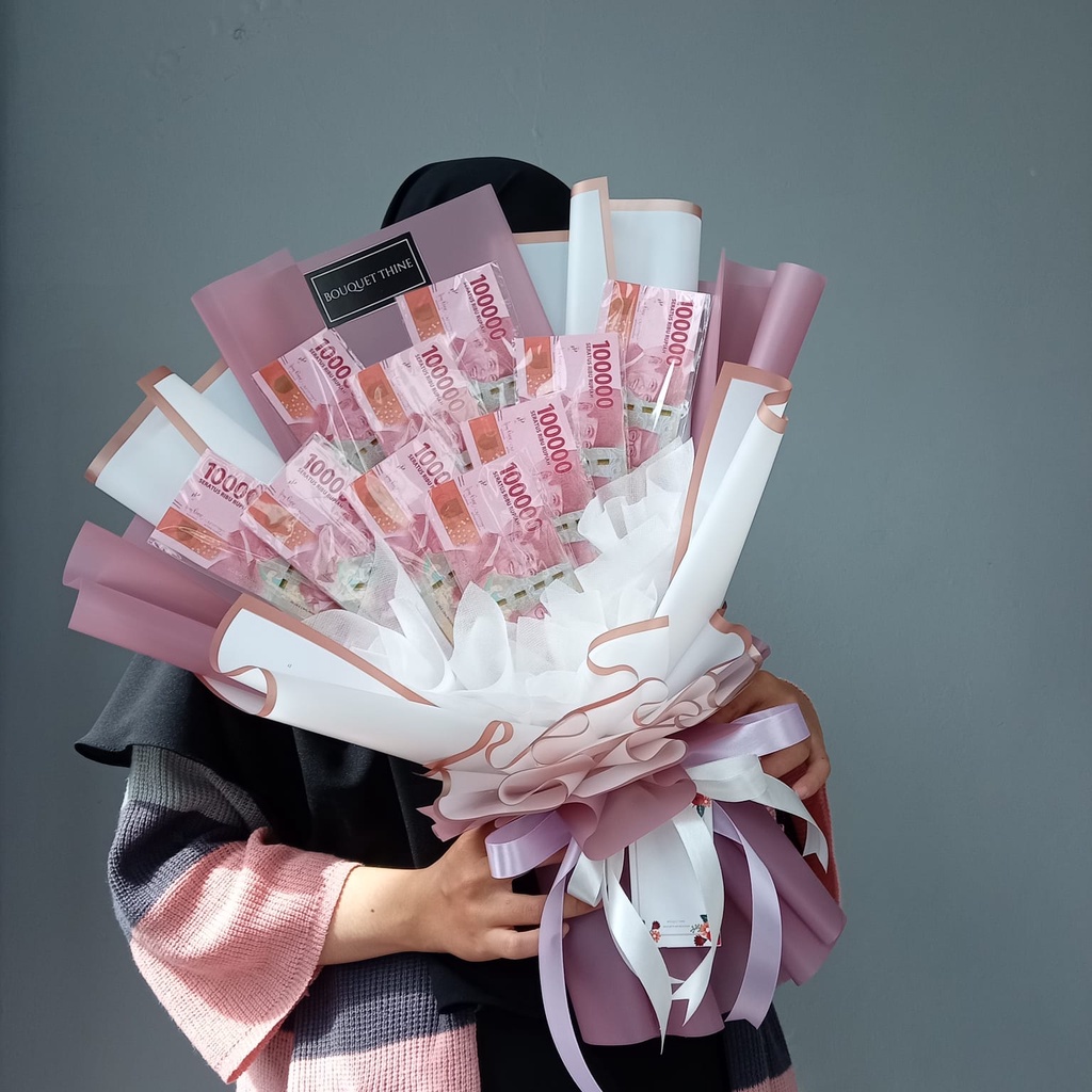 Money Bouquet /  Buket Uang 10 Lembar