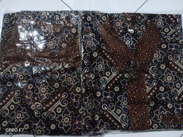 Couple Keluarga - Batik Couple Keluarga Sania Ruffle Ori Ndoro Jowi Dnt Pari Ngadek Putih
