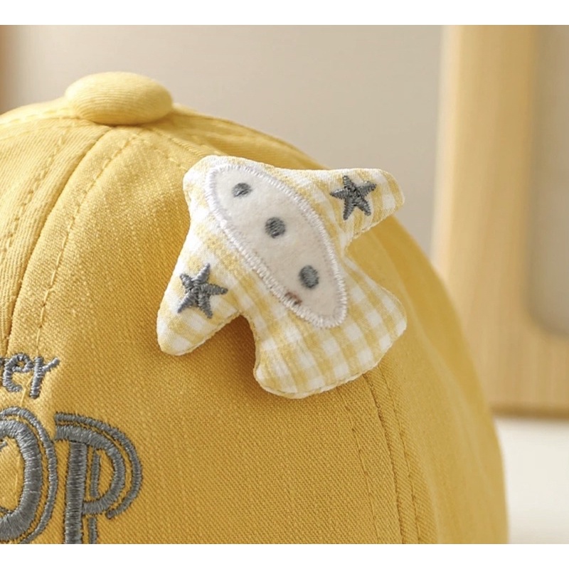 Topi Anak Bayi Cowok Laki Laki Model Never Stop Flying / Baby Baseball Hat Cap