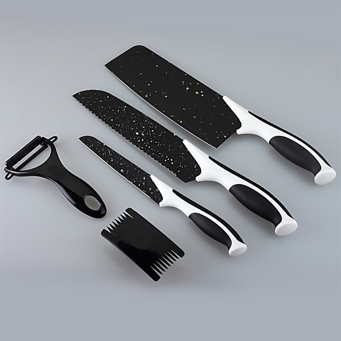 [ OBJ ] Pisau Dapur 5 Set J13