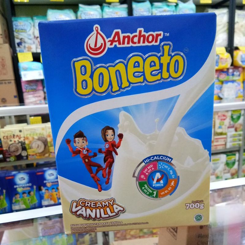 BONEETO CREAMY VANILLA,YUMMY CHOCO 700GR