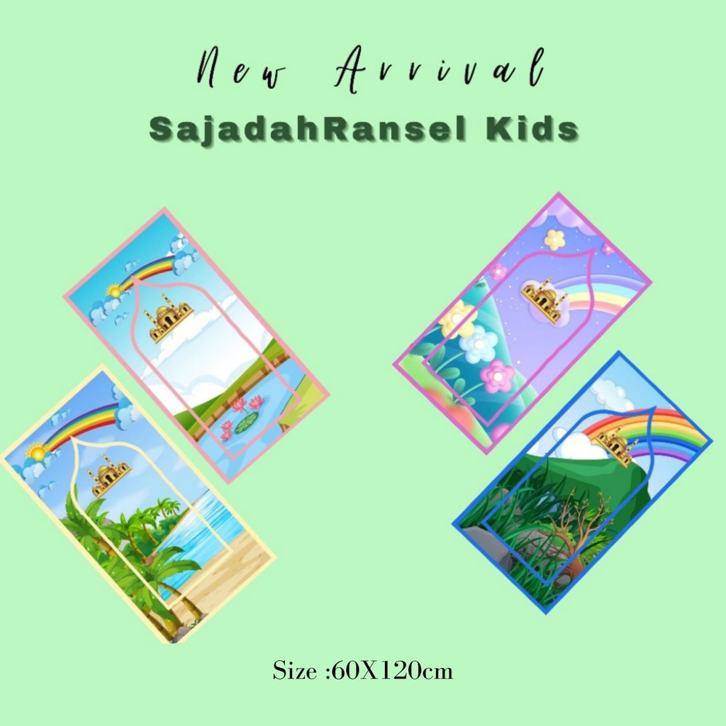 SAJADAH RANSEL/SAJADAH TRAVELING KIDS 06