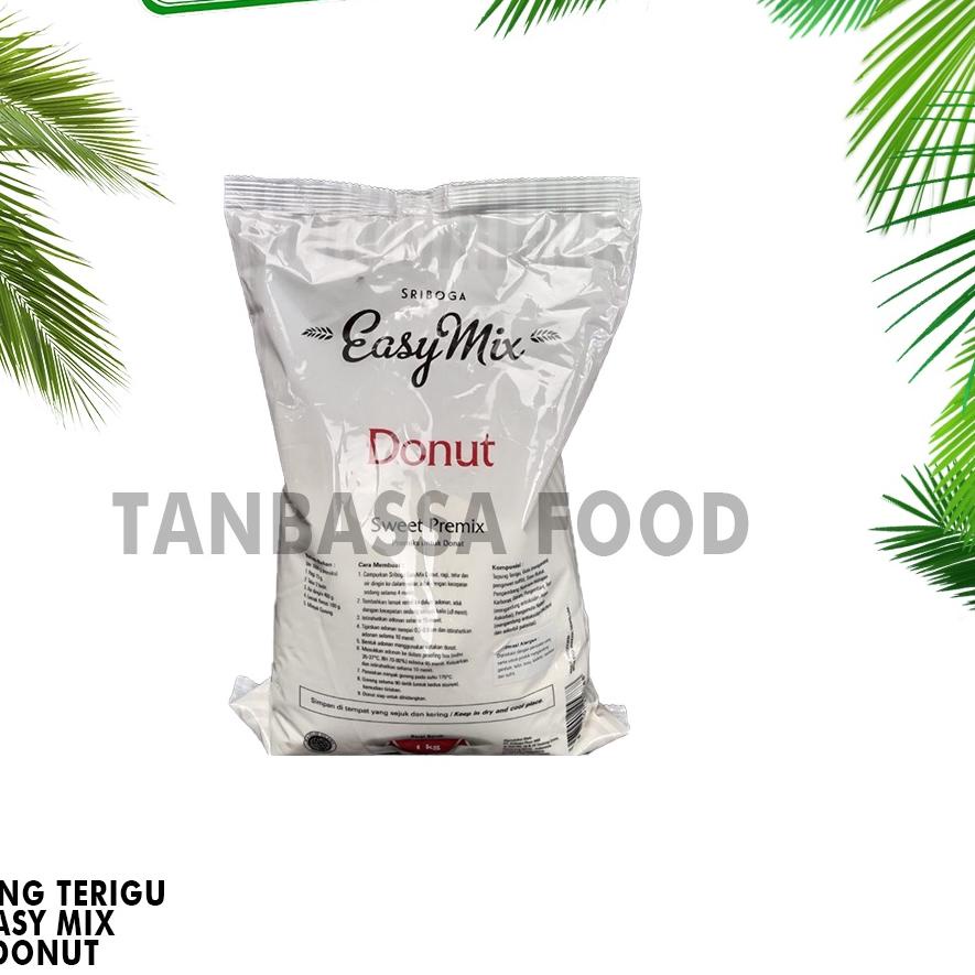 

Best - Tepung easymix Sriboga serbaguna/donut/pisang gopreng/japanese tempura/fishn chip batter/crispy ala kentucky 1kg Tepung Serbaguna, Tepung Roti, Tepung Kue Kering, Tepung Segitiga Biru,Terigu Kunci Biru, Tepung Bola Merah,Tepung Cakra Kembar, bahan