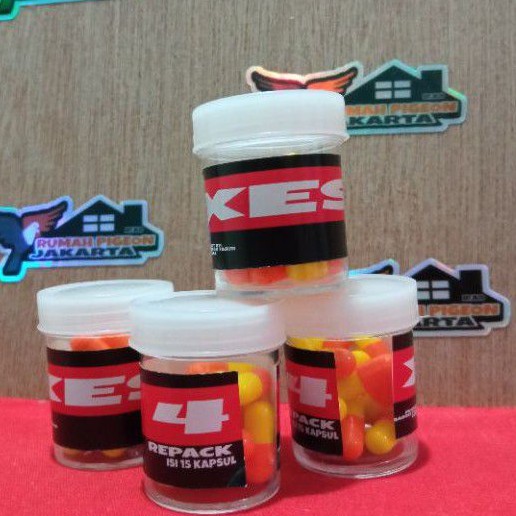 doping obat lomba burung dara merpati kolongan balap pos baron xes4 eceran 15 kapsul original kohyun