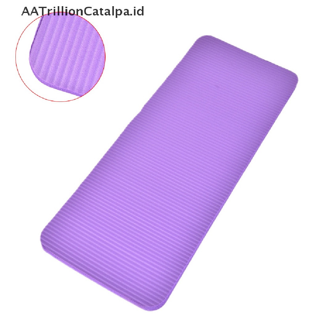 Aatrillioncatalpa Alas Lutut / Siku Lembut Anti Slip 60x25 X 1.5cm Untuk Yoga / Gym