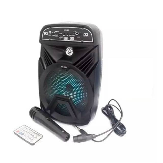 Speaker fleco f-6606 bluetooth free mic suara ngebas new