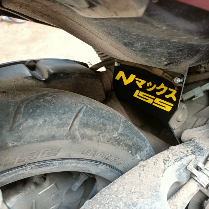 Mudflap nmax old mika acrilik japan mudflap penahan lumpur mika acrilik nmax old nmax 155 logo japan