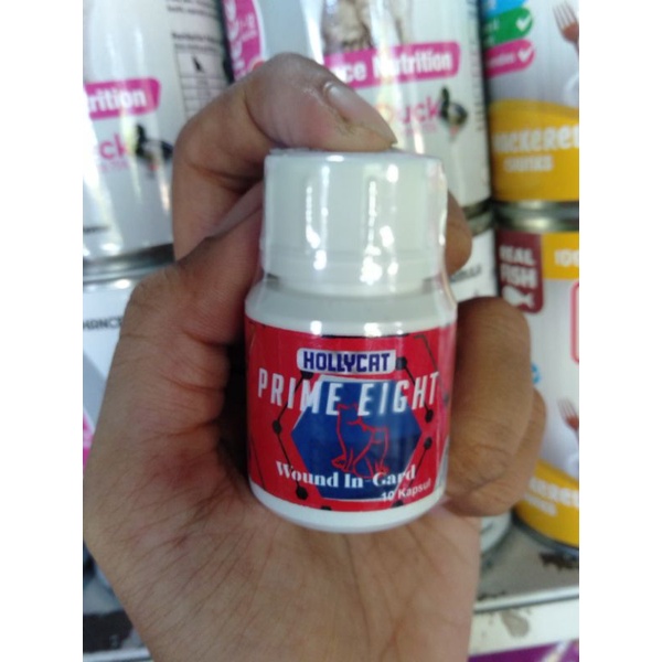 Prime Eight Wound in-Gard Obat Luka Dalam Kucing Anjing Hewan Peliharaan