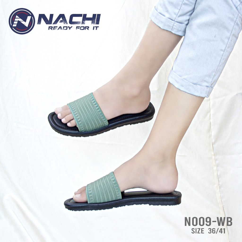 Sandal Wanita Kekinian Selop Santai Flat Cantik Casual Nyaman Empuk Ringan - N009 (36/41)