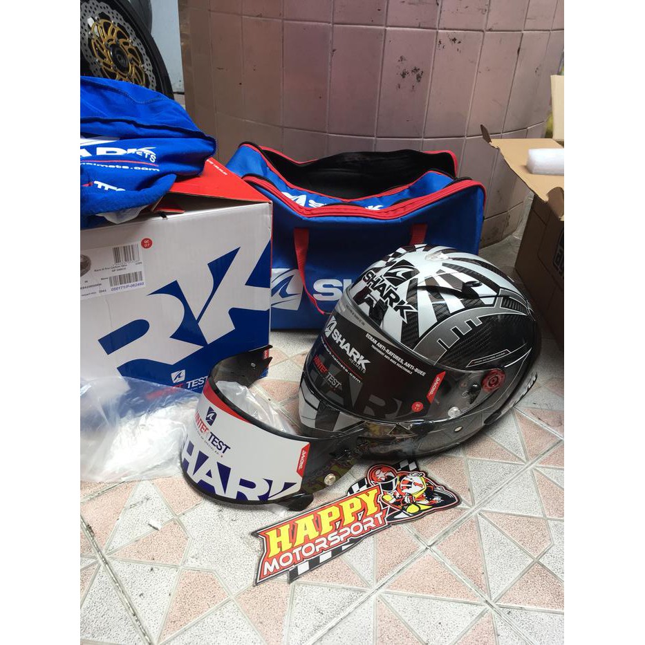 HELM FULLFACE SHARK RACE R PRO CARBON SKIN GP ZARCO 2018LIMITED M L XL