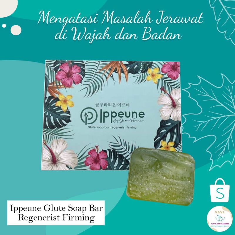 IPPEUNE GLUTE SOAP BAR REGENERIST FIRMING Korea Soap Sabun Pemutih