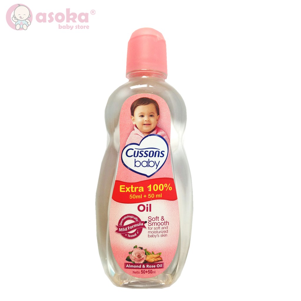 Cussons Baby Oil 50 ml + 50 ml ASOKA