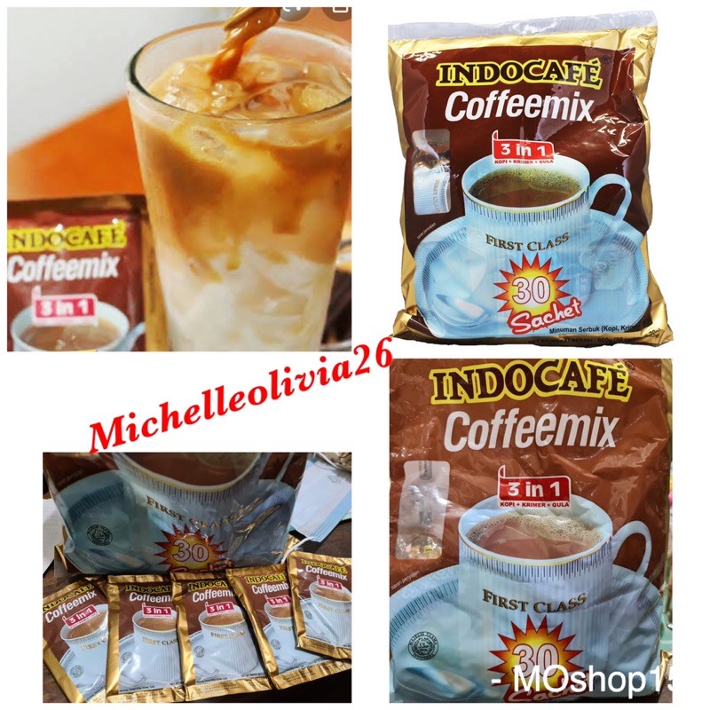 

INDOCAFE COFFEEMIX (30 SACHET X 20 GRAM) / INDOCAFE COFFEMIX 3IN1