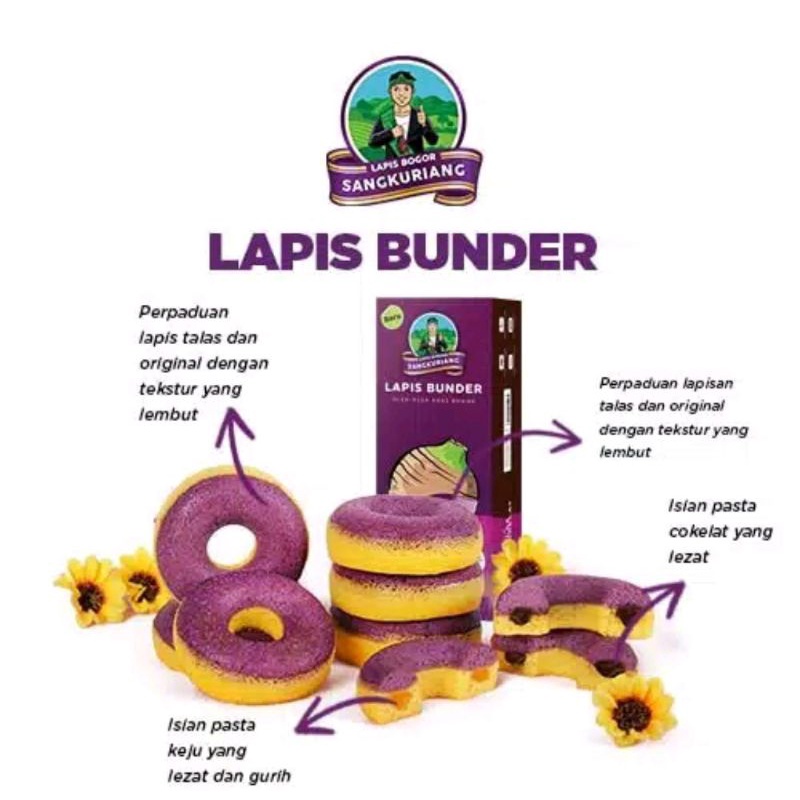 Lapis Bogor Sangkuriang - Lapis donat