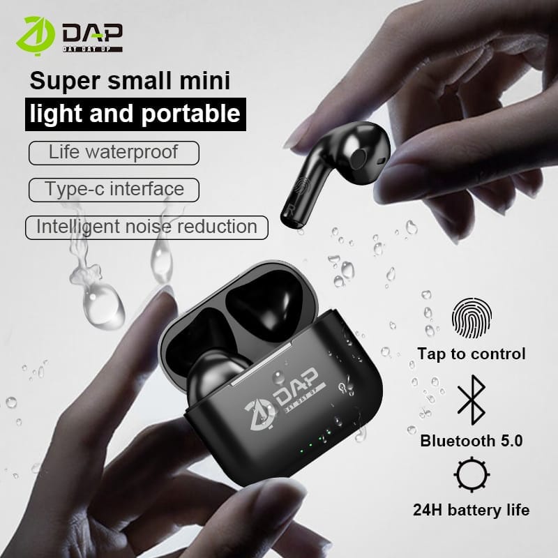 Headset Bluetooth DAP D-T02 Handsfree Bluetooth DAP D-T02 Earphone Wireless DAP D-T02 EXTRA BASS ORIGINAL