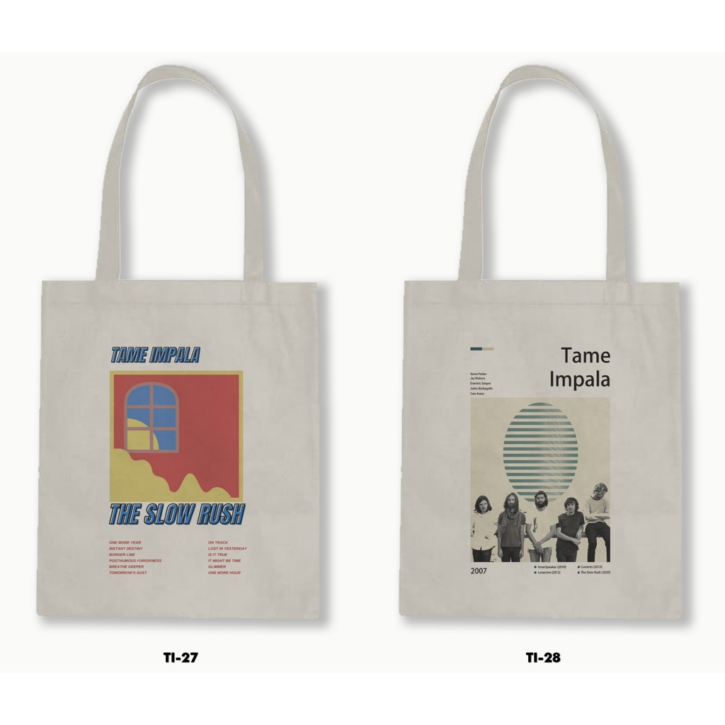 TOTE BAG BLACU - TAME IMPALA 02