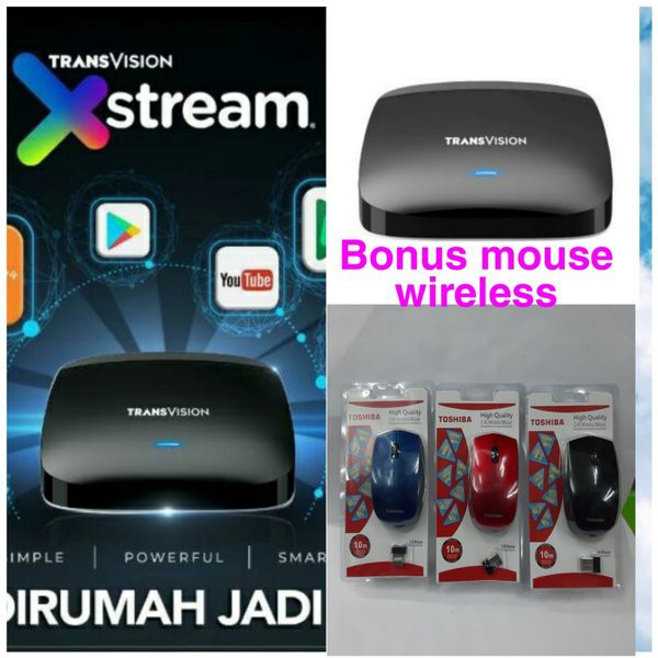 Solusi Jual original TransVision Xstream Box Android TV - Play Box Terlaris
