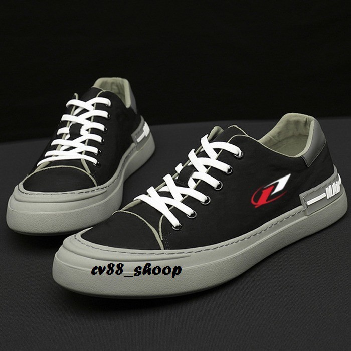 Sepatu Sneaker Pria Pennay Public Low Basic Canvas Murah